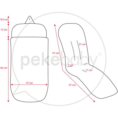 SACO SILLA POLAR UNIVERSAL
