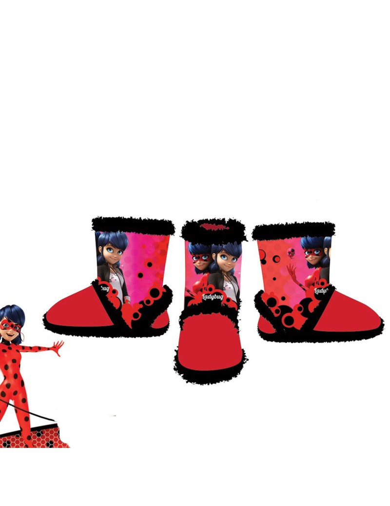 Miraculous Ladybug Ladybug Bota Bota Infantil Ladybug Galocha