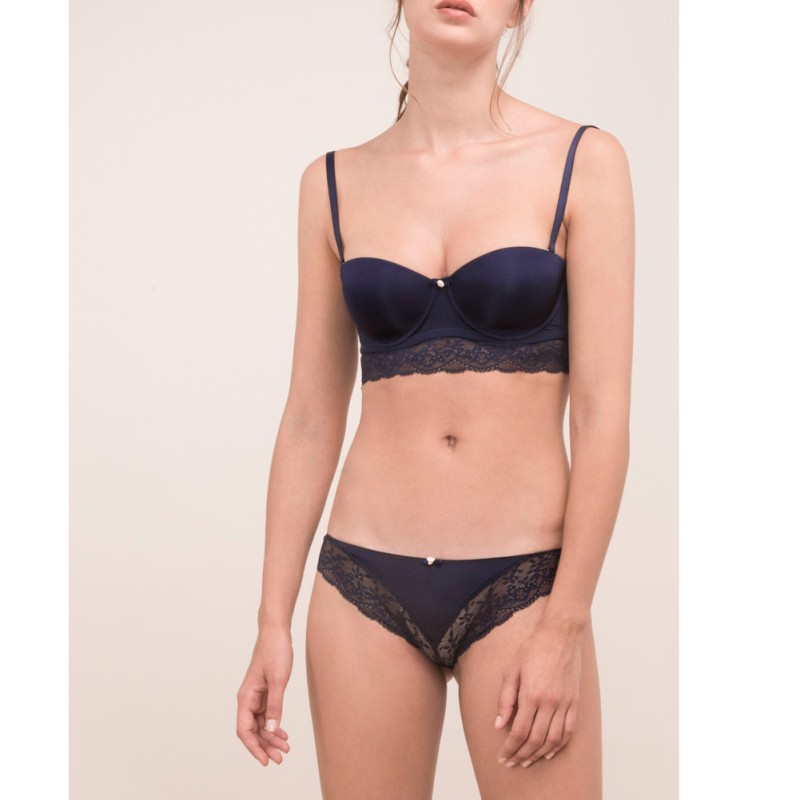 CONJUNTO SUJETADOR BANDEAU