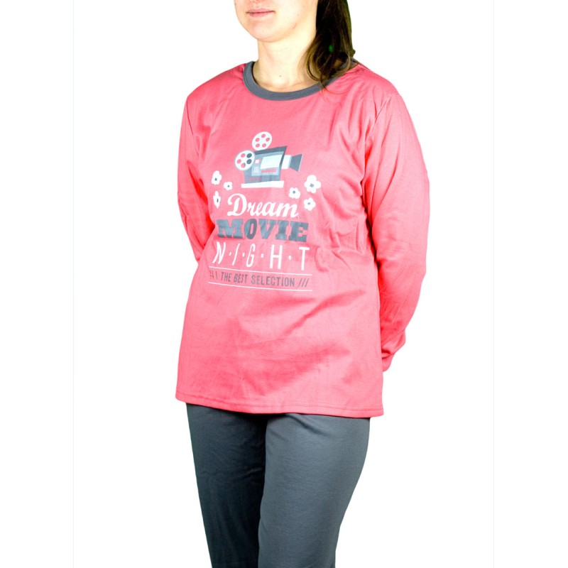 PIJAMA MUJER PUNTO