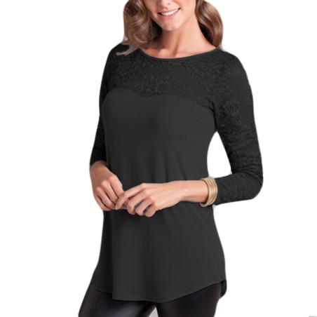 CAMISETA MUJER MANGA LARGA