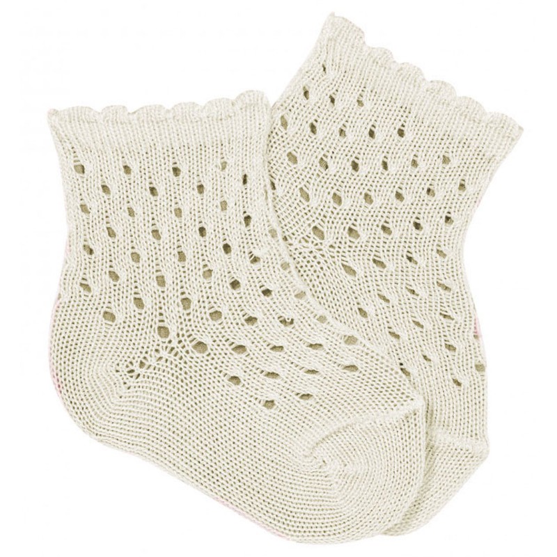 CALCETIN CORTO CALADOS C/PUÑO ONDAS