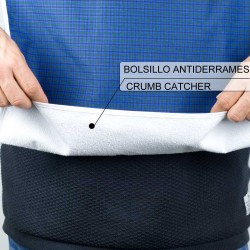 BABERO CUADROS C/BOLSILLO ADULTO PLASTIFICADO