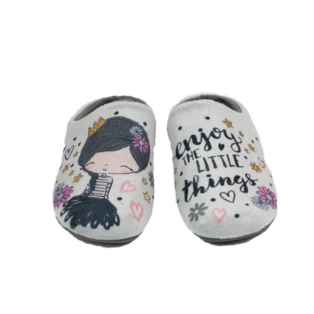 ZAPATILLA CASA MUJER GARZON