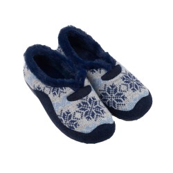 ZAPATILLA MUJER GARZON LANA NAVIDAD