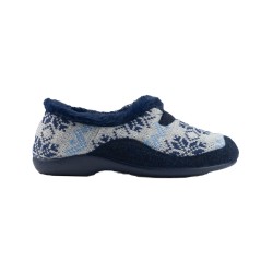 ZAPATILLA MUJER GARZON LANA NAVIDAD