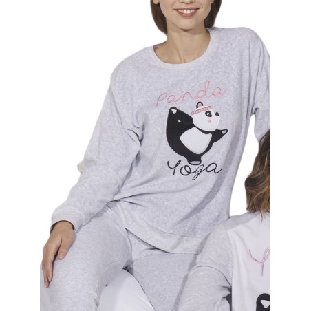 PIJAMA ADMAS MUJER PANDA