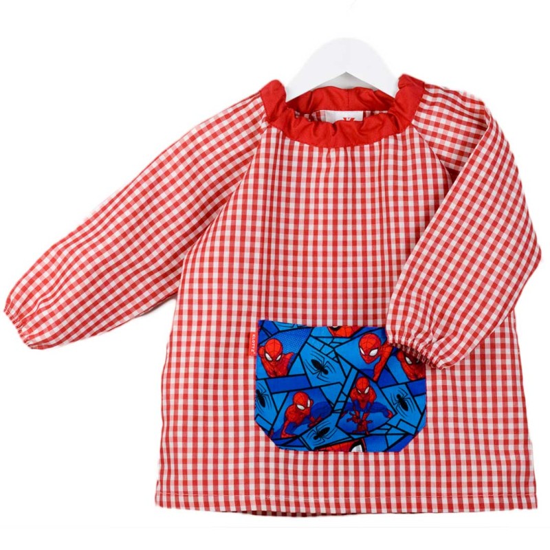 BABI PONCHO SPIDERMAN SIN BOTONES