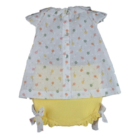 CONJUNTO BLUSA TELA Y BRAGA