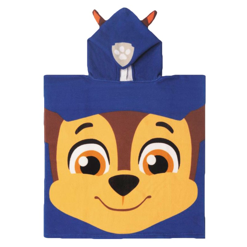 PONCHO PLAYA PATRULLA CANINA 50X115CM