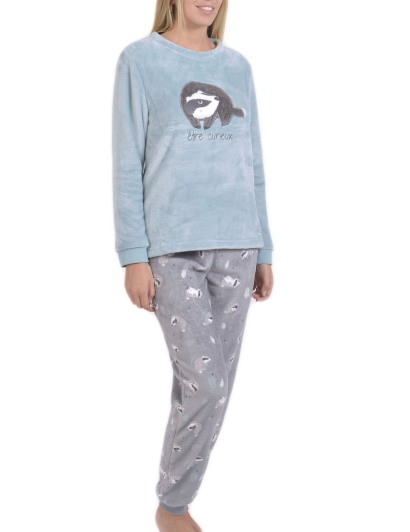 Pijama mujer coralina Olympus animalito