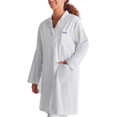 BATA LABORATORIO MUJER CON NOMBRE BORDADO