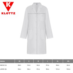 BATA LABORATORIO MUJER CON NOMBRE BORDADO