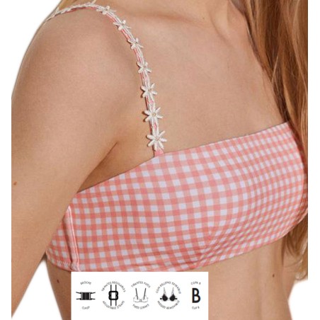 TOP BANDEAU BIKINI YSABEL MORA
