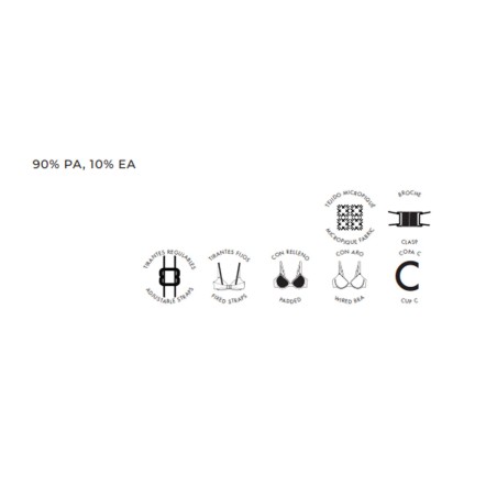 TOP BIKINI YSABEL MORA COPA C