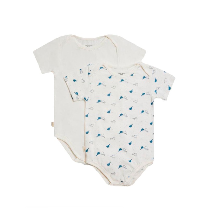 BODI BEBE PACK/2 MANGA CORTA