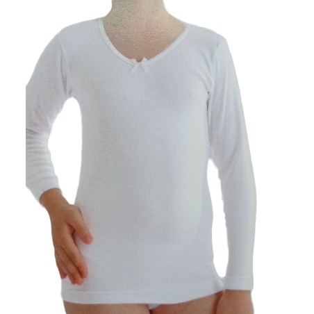 CAMISETA NIÑA MANGA LARGA