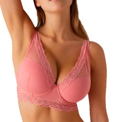 SUJETADOR CON ARO CON RELLENO COPA C