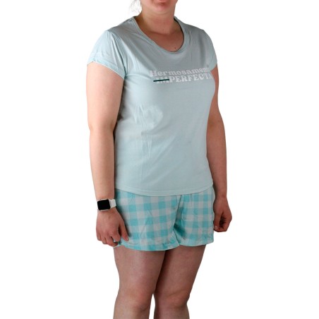 PIJAMA MUJER MANGA CORTA