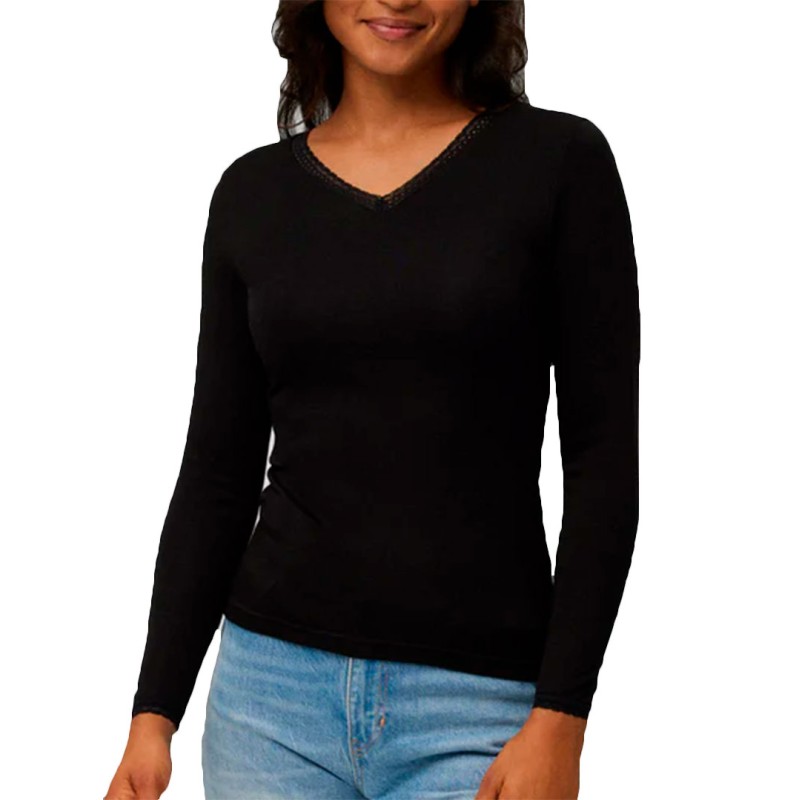 CAMISETA MUJER TERMICA M/LARGA