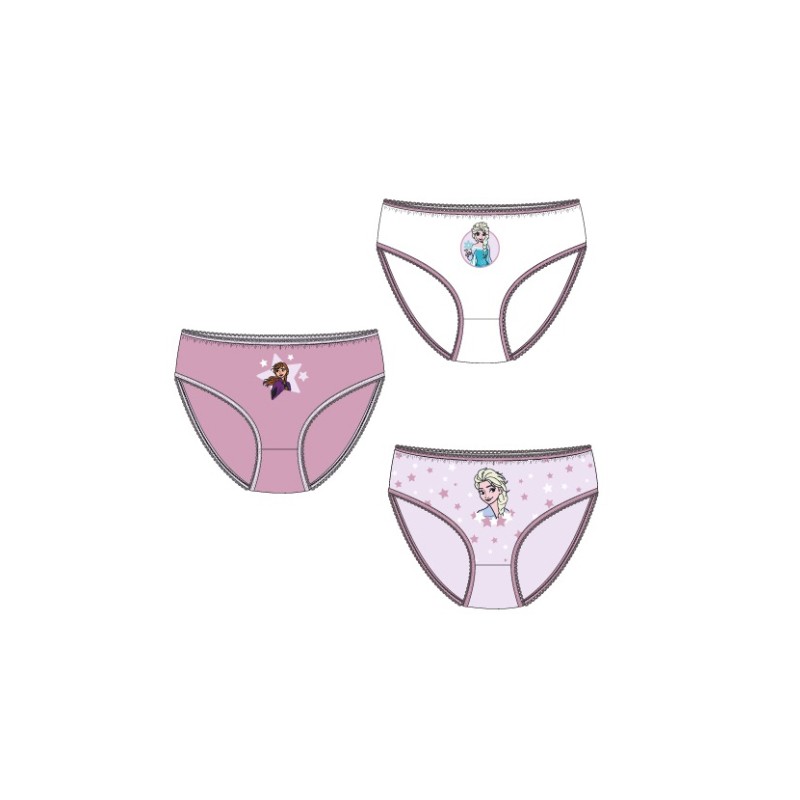 BRAGA NIÑA FROZEN PACK/3
