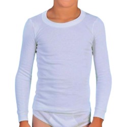 CAMISETA NIÑ@S MANGA LARGA ALGODON