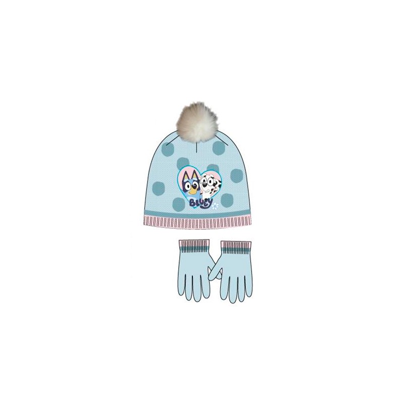 GORRO+GUANTES BLUEY