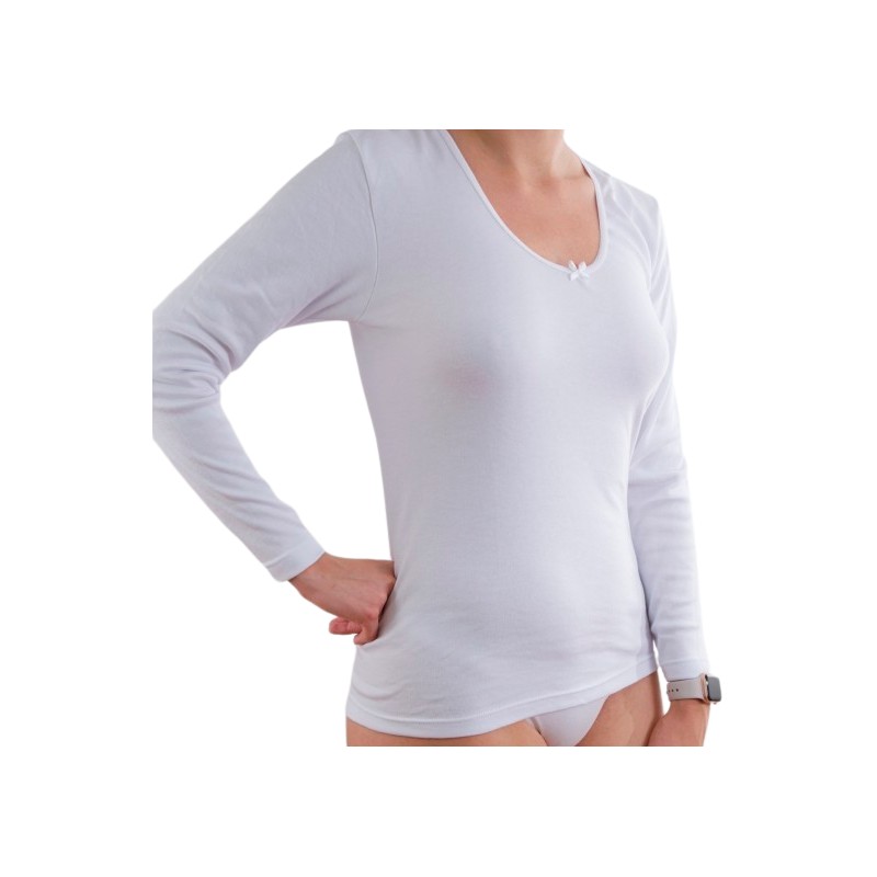 CAMISETA MUJER MANGA CORTA