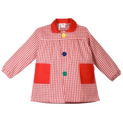 Babi colegio KLOTTZ cuadros. Bata escolar