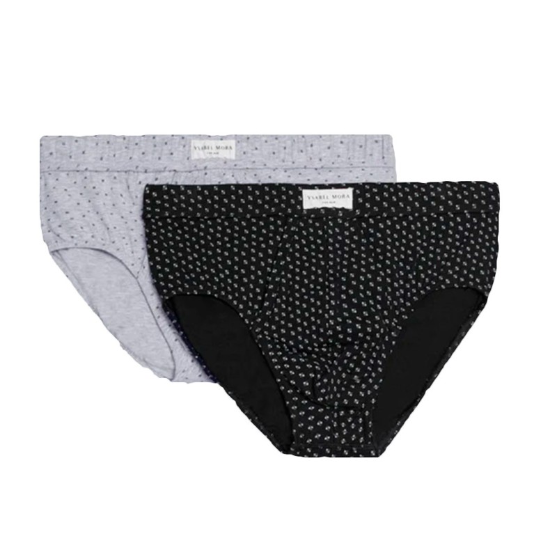 SLIP HOMBRE PACK/2 CON ABERTURA