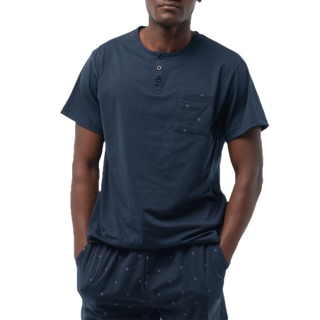 PIJAMA HOMBRE MANGA CORTA