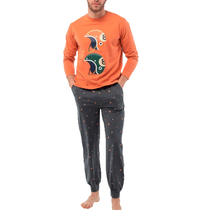 PIJAMA HOMBRE MANGA LARGA