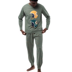 PIJAMA HOMBRE MANGA LARGA