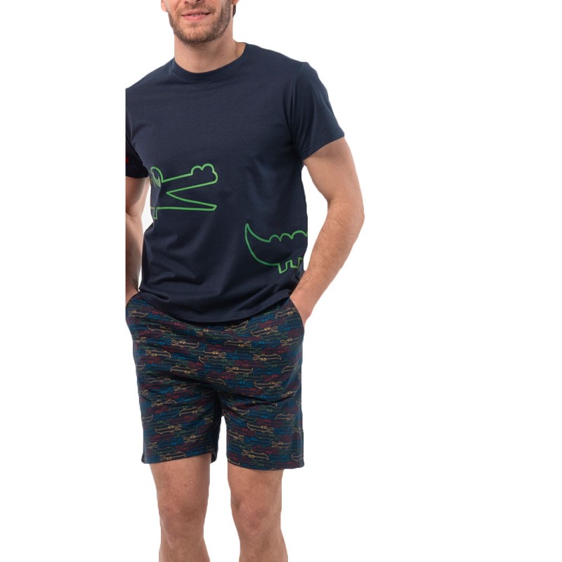 PIJAMA HOMBRE MANGA CORTA