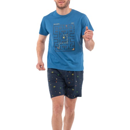 PIJAMA HOMBRE MANGA CORTA