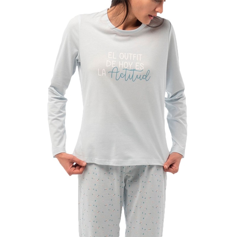 PIJAMA MUJER LARGO
