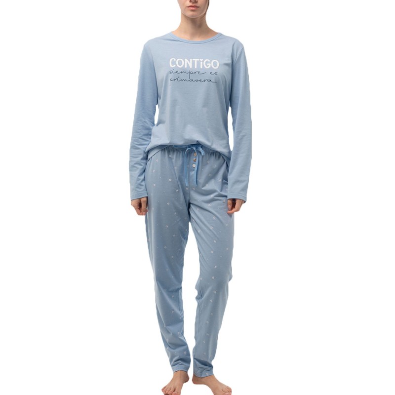PIJAMA MUJER LARGO