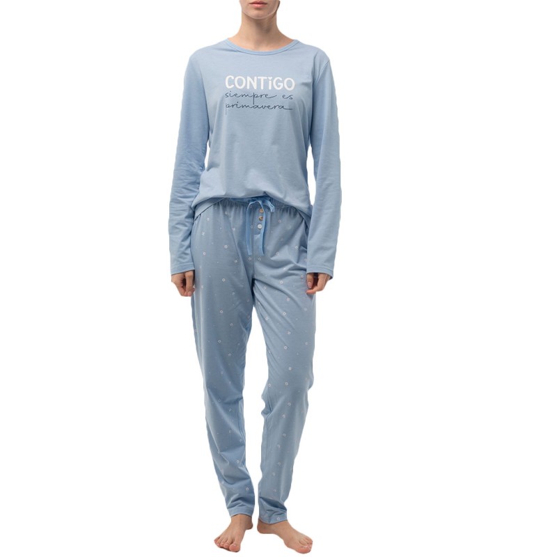 PIJAMA MUJER LARGO