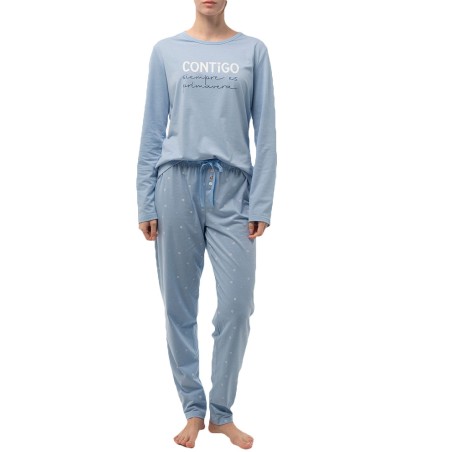 PIJAMA MUJER LARGO