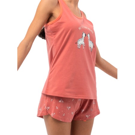 PIJAMA MUJER SIN MANGAS