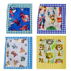 Bolsillo tela de personajes para babis y bolsas