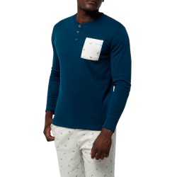 PIJAMA HOMBRE AFELPADO ALGODON