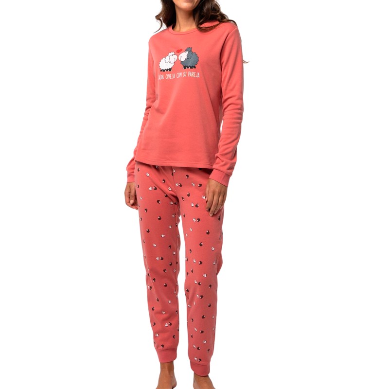 PIJAMA MUJER  AFELPADO