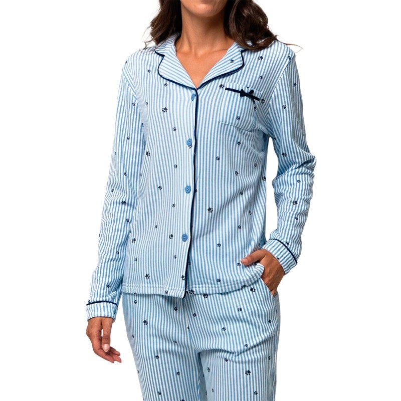 PIJAMA MUJER  ABIERTO