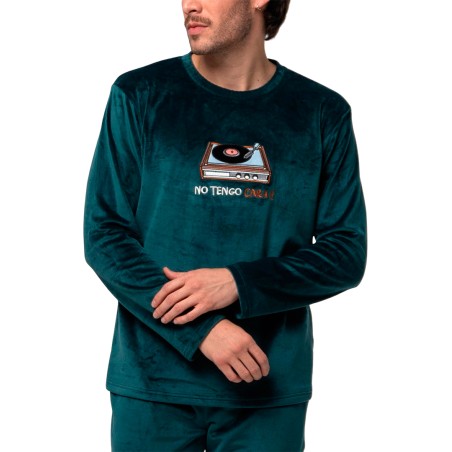 PIJAMA HOMBRE MICROVELOUR