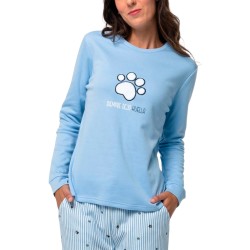 PIJAMA MUJER  AFELPADO