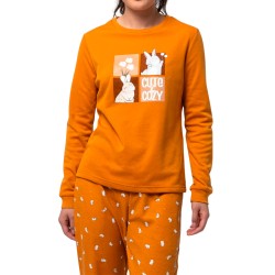 PIJAMA MUJER  AFELPADO