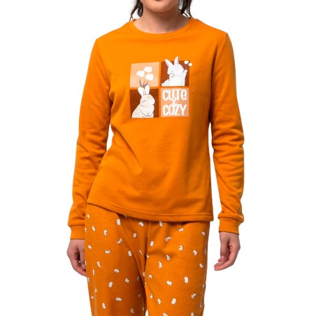 PIJAMA MUJER  AFELPADO