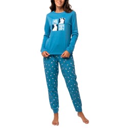 PIJAMA MUJER  AFELPADO