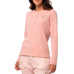 PIJAMA MUJER  AFELPADO CANALE